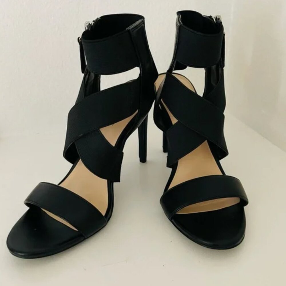 Nine West Jellicao Black Heels Size 6.5